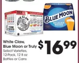 Kroger White Claw, Blue Moon or Truly offer