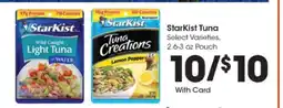 Kroger Starkist Tuna offer