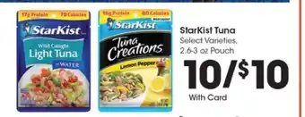 Kroger Starkist Tuna offer