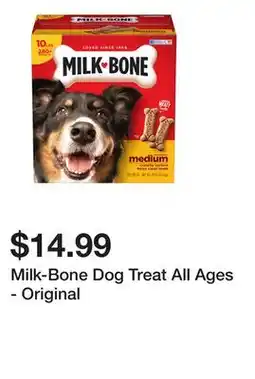 Petsmart Milk-Bone Dog Treat All Ages - Original offer