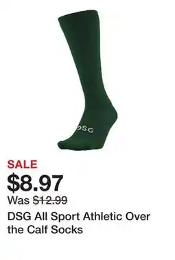 Dick's Sporting Goods DSG All Sport Athletic Over the Calf Socks offer