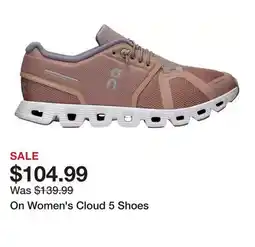 Dick's Sporting Goods On Women's Cloud 5 Shoes offer