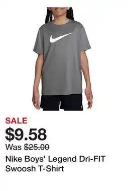 Dick's Sporting Goods Nike Boys' Legend Dri-FIT Swoosh T-Shirt offer