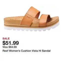 Dick's Sporting Goods Reef Women's Cushion Vista Hi Sandal offer