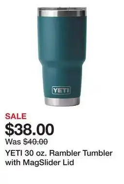 Dick's Sporting Goods YETI 30 oz. Rambler Tumbler with MagSlider Lid offer