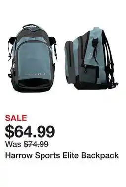 Dick's Sporting Goods Harrow Sports Elite Backpack offer