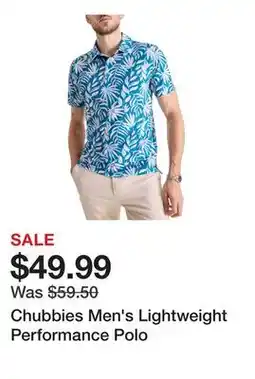 Dick's Sporting Goods Chubbies Men's Lightweight Performance Polo offer