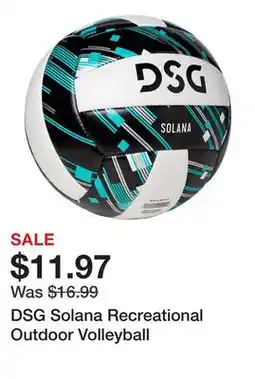 Dick's Sporting Goods DSG Solana Recreational Outdoor Volleyball offer