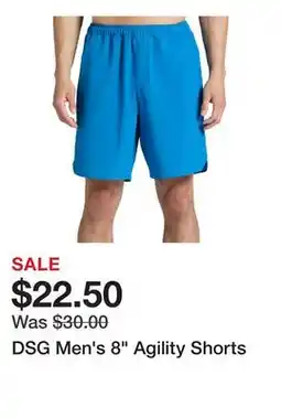 Dick's Sporting Goods DSG Men's 8 Agility Shorts offer