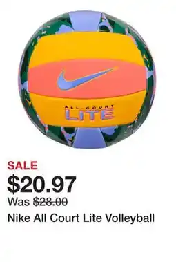 Dick's Sporting Goods Nike All Court Lite Volleyball offer