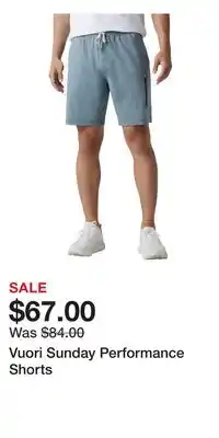 Nordstrom Vuori Sunday Performance Shorts offer