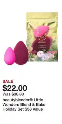 Nordstrom beautyblender Little Wonders Blend & Bake Holiday Set $38 Value offer