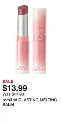 Nordstrom rom&nd GLASTING MELTING BALM offer