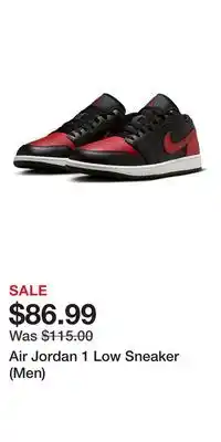 Nordstrom Air Jordan 1 Low Sneaker (Men) offer