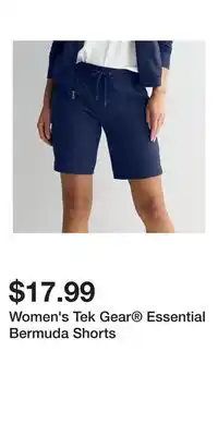 Kohl's Women's Tek Gear Essential Bermuda Shorts offer