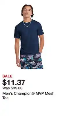 Kohl's Men's Champion MVP Mesh Tee offer