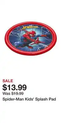 Kohl's Spider-Man Kids' Splash Pad offer