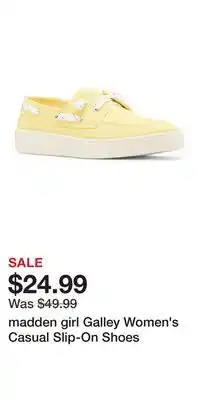 Kohl's madden girl Galley Women's Casual Slip-On Shoes offer