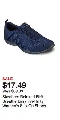 Kohl's Skechers Relaxed Fit Breathe Easy Infi-Knity Women's Slip-On Shoes offer