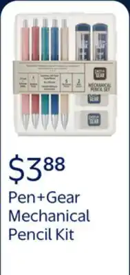 Walmart Pen+Gear Mechanical Pencil Kit with Storage Case, 0.7mm #2 Lead offer
