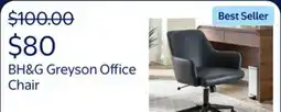 Walmart Better Homes & Gardens Greyson Office Chair, Black offer