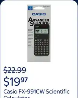 Walmart Casio FX-991CW Scientific Calculator offer