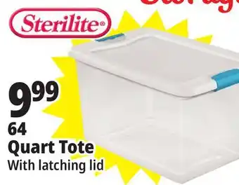 Ocean State Job Lot 64 Quart Tote offer