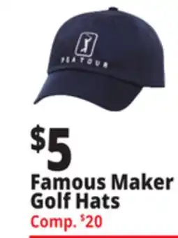 Ocean State Job Lot Famous Maker Golf Hats offer