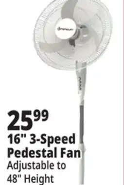 Ocean State Job Lot Penguin Pedestal Fan 16 offer