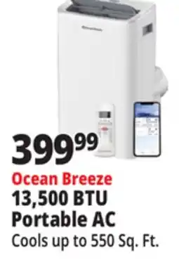 Ocean State Job Lot 13 500 BTU Portable Air Conditioner offer