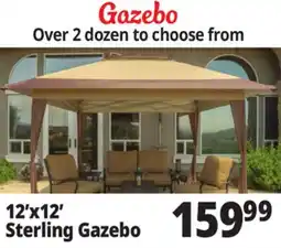 Ocean State Job Lot 12'x12' Sterling Gazebo offer