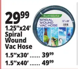 Ocean State Job Lot 1.25x24' Spiral Wound Vac Hose offer