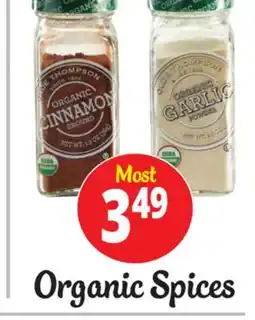 Ocean State Job Lot Organic Spices offer