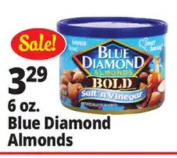 Ocean State Job Lot 6 oz. Blue Diamond Almonds offer
