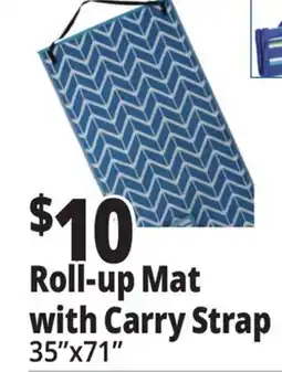 Ocean State Job Lot Roll-up Mat with Carry Strap offer
