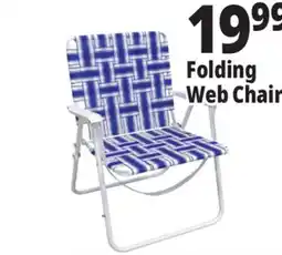 Ocean State Job Lot Folding Web Chair offer