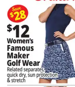 Ocean State Job Lot Women's Famous Maker Golf Wear offer