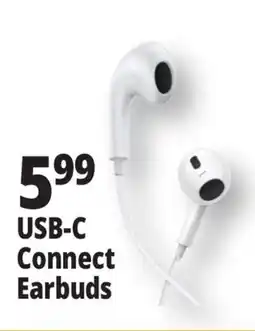 Ocean State Job Lot USB-C Connect Earbuds offer