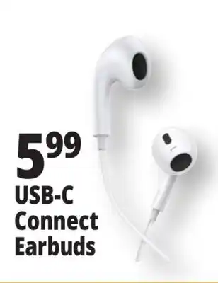 Ocean State Job Lot USB-C Connect Earbuds offer