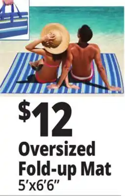 Ocean State Job Lot 2-Person Outdoor Fold-Up Mat 5'x6.5' offer