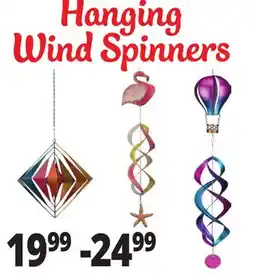 Ocean State Job Lot Hanging Wind Spinners offer