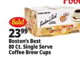 Ocean State Job Lot Boston's Best 80 Ct. Single Serve Coffee Brew Cups offer