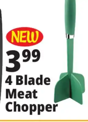 Ocean State Job Lot 4 Blade Meat Chopper offer
