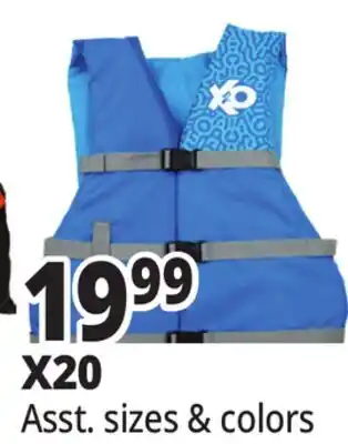 Ocean State Job Lot X20 Life Vests offer