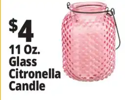 Ocean State Job Lot 11 Oz. Glass Citronella Candle offer