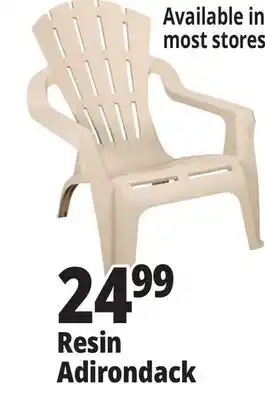 Ocean State Job Lot Resin Adirondack offer