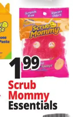 Ocean State Job Lot Scrub Daddy Dual-Sided Scrub Mommy Scrubber + Sponge offer