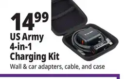 Ocean State Job Lot US Army 4-in-1 Charging Kit offer