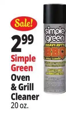 Ocean State Job Lot Simple Green Oven & Grill Cleaner offer