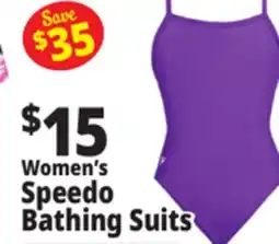 Ocean State Job Lot Women's Speedo Bathing Suits offer